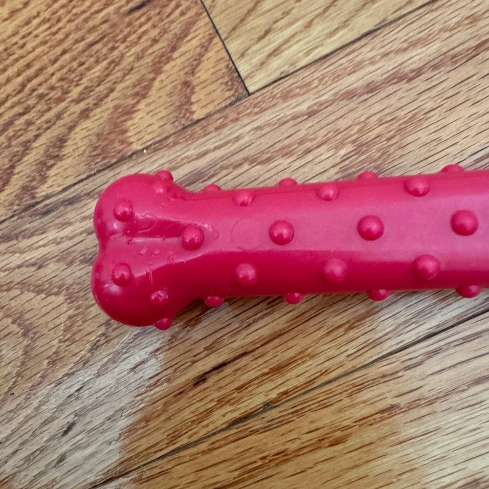 Nylabone Red Small to Medium Size Dog Hard Chew Dog Toy